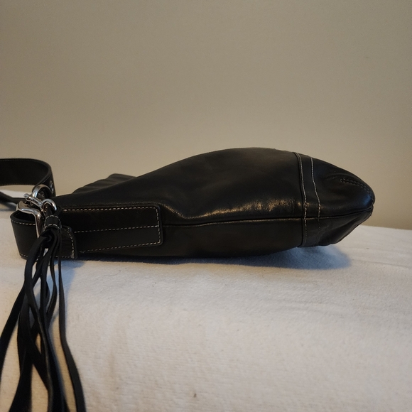 All leather coach crossbody - Picture 7 of 10